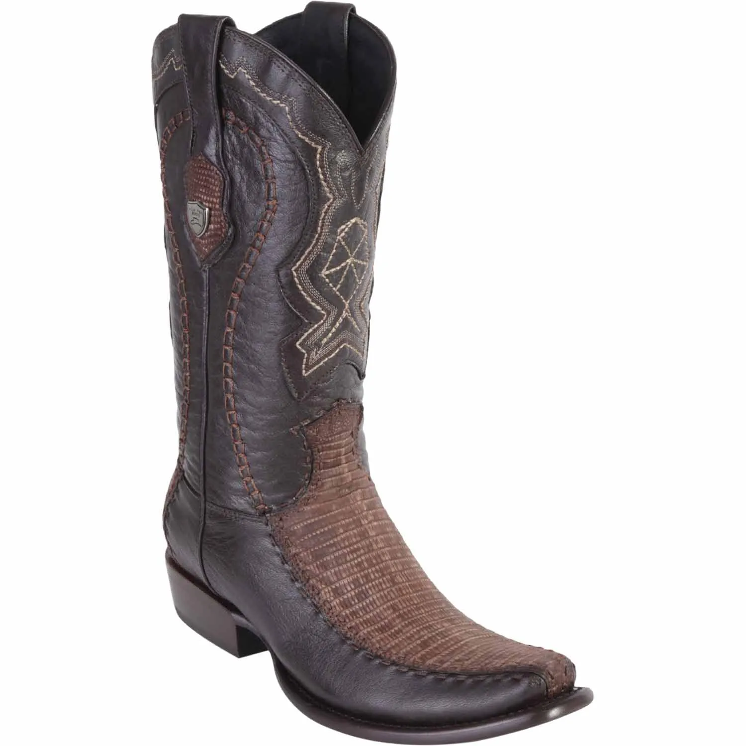 Men's Wild West Teju Lizard with Deer Dubai Toe Boot 279F0735