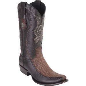 Men's Wild West Teju Lizard with Deer Dubai Toe Boot 279F0735