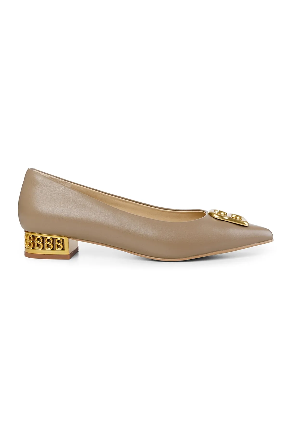Milly Pump Shoes - Taupe