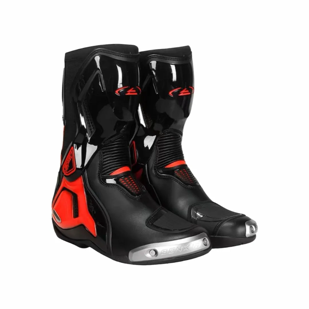 Motorcycle Riding Boots White
