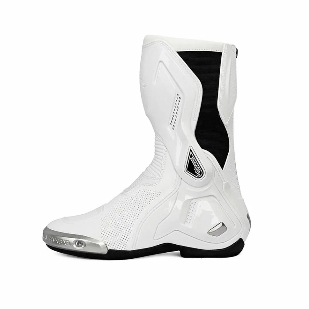 Motorcycle Riding Boots White