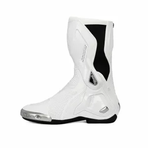 Motorcycle Riding Boots White