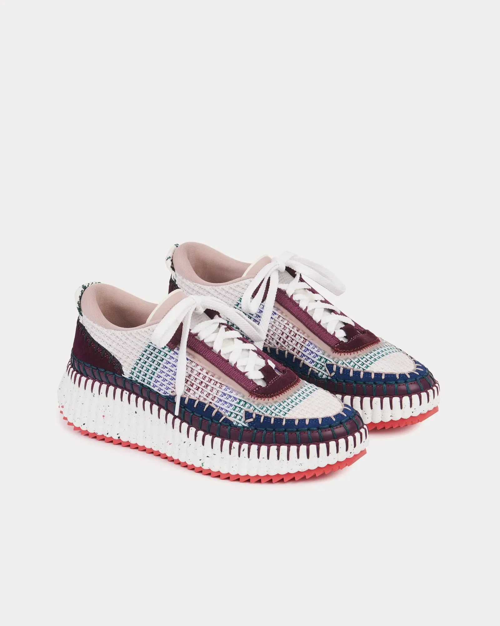 Nama Purple / Blush Low Top Sneakers
