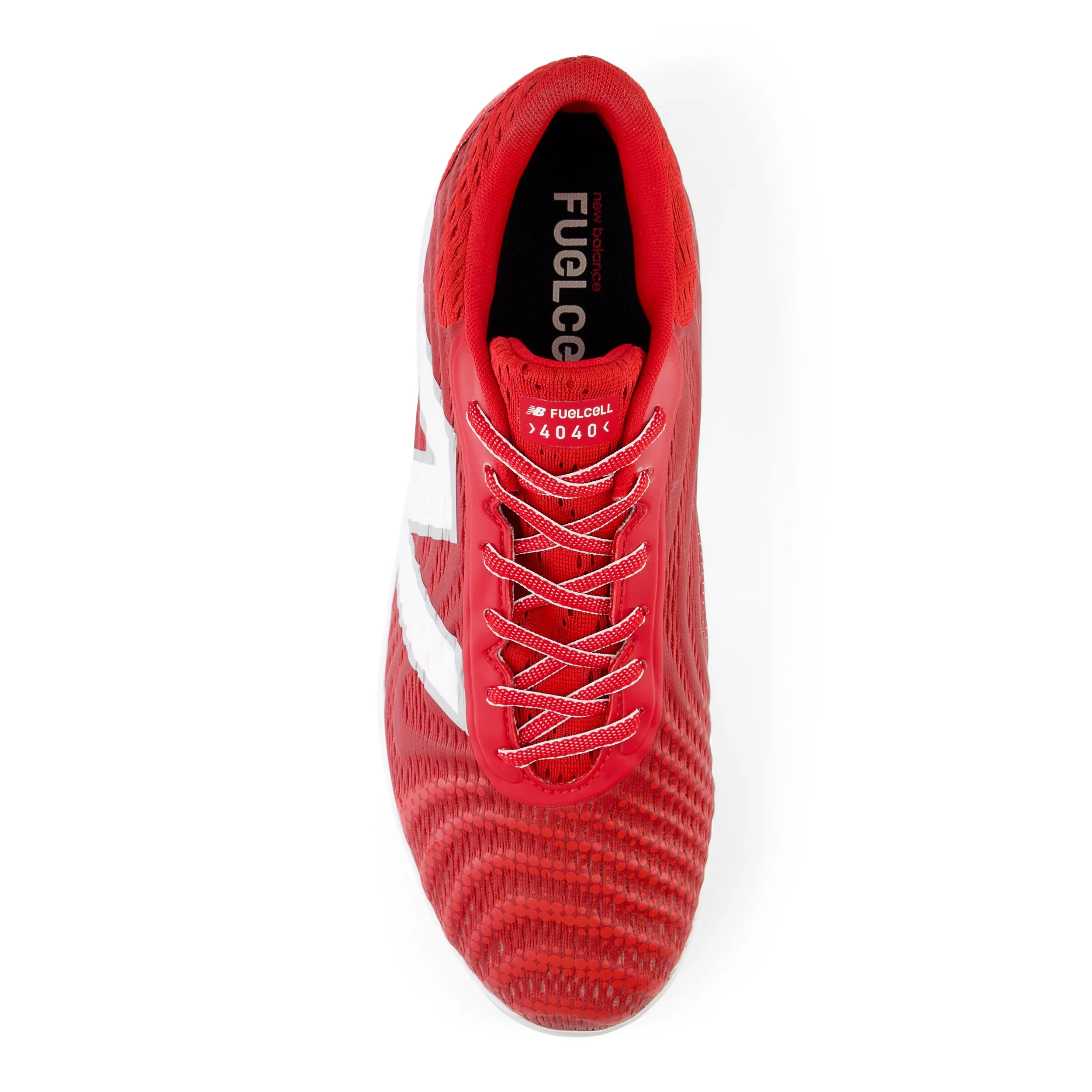 New Balance FuelCell 4040V7 Metal Cleats - Red