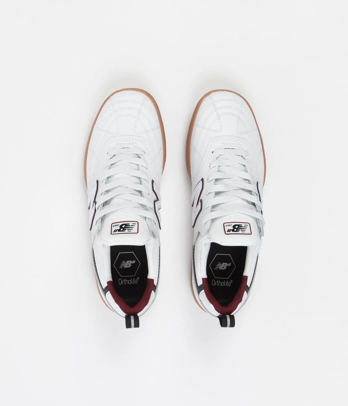 New Balance Numeric 288 Sport Shoes - White / Red