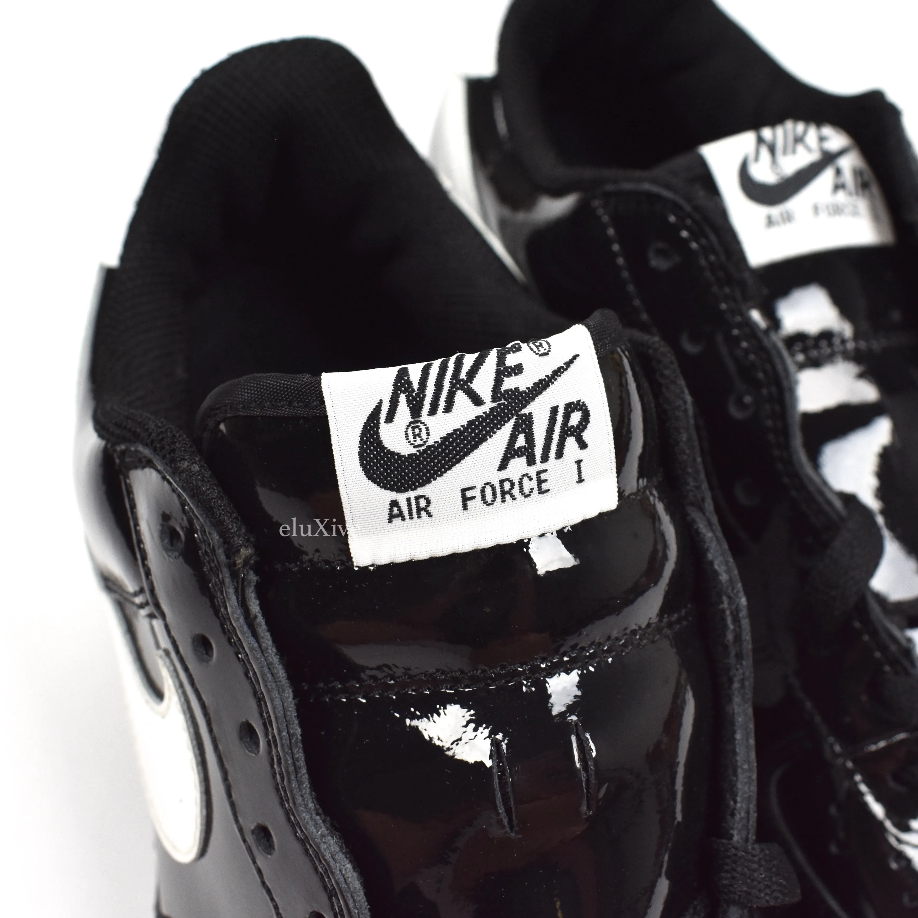 Nike - Air Force 1 Low Patent Leather (Black/White)