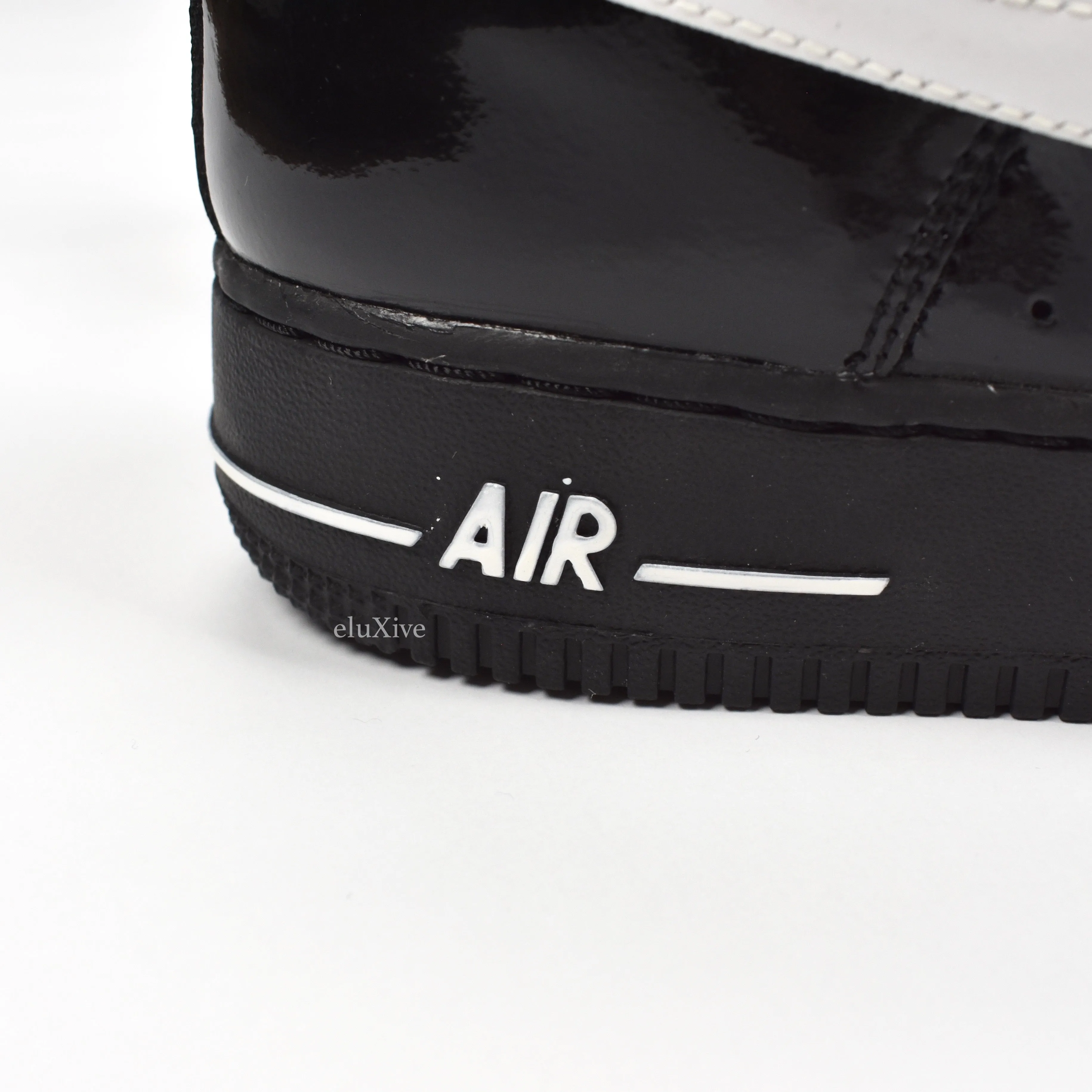 Nike - Air Force 1 Low Patent Leather (Black/White)