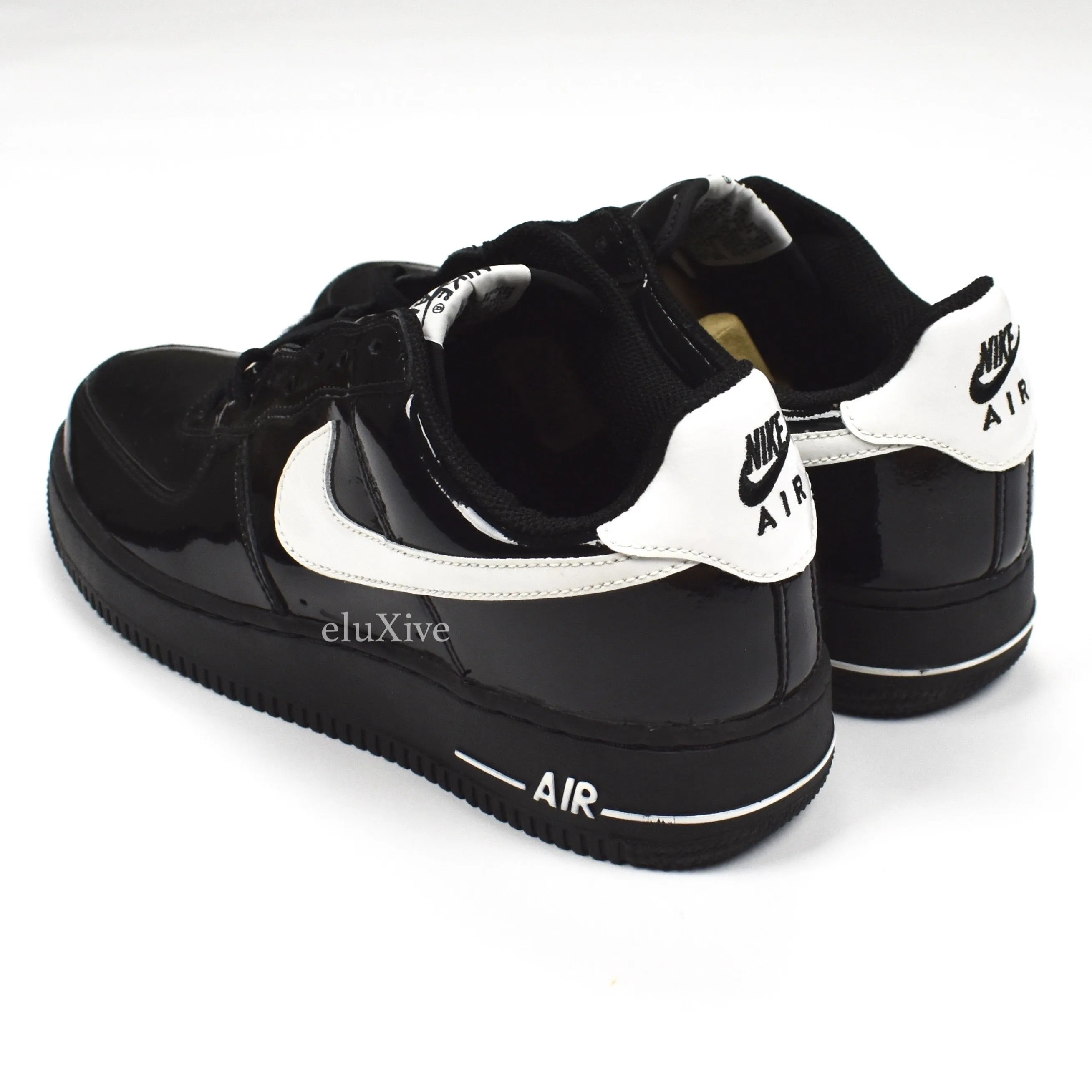 Nike - Air Force 1 Low Patent Leather (Black/White)