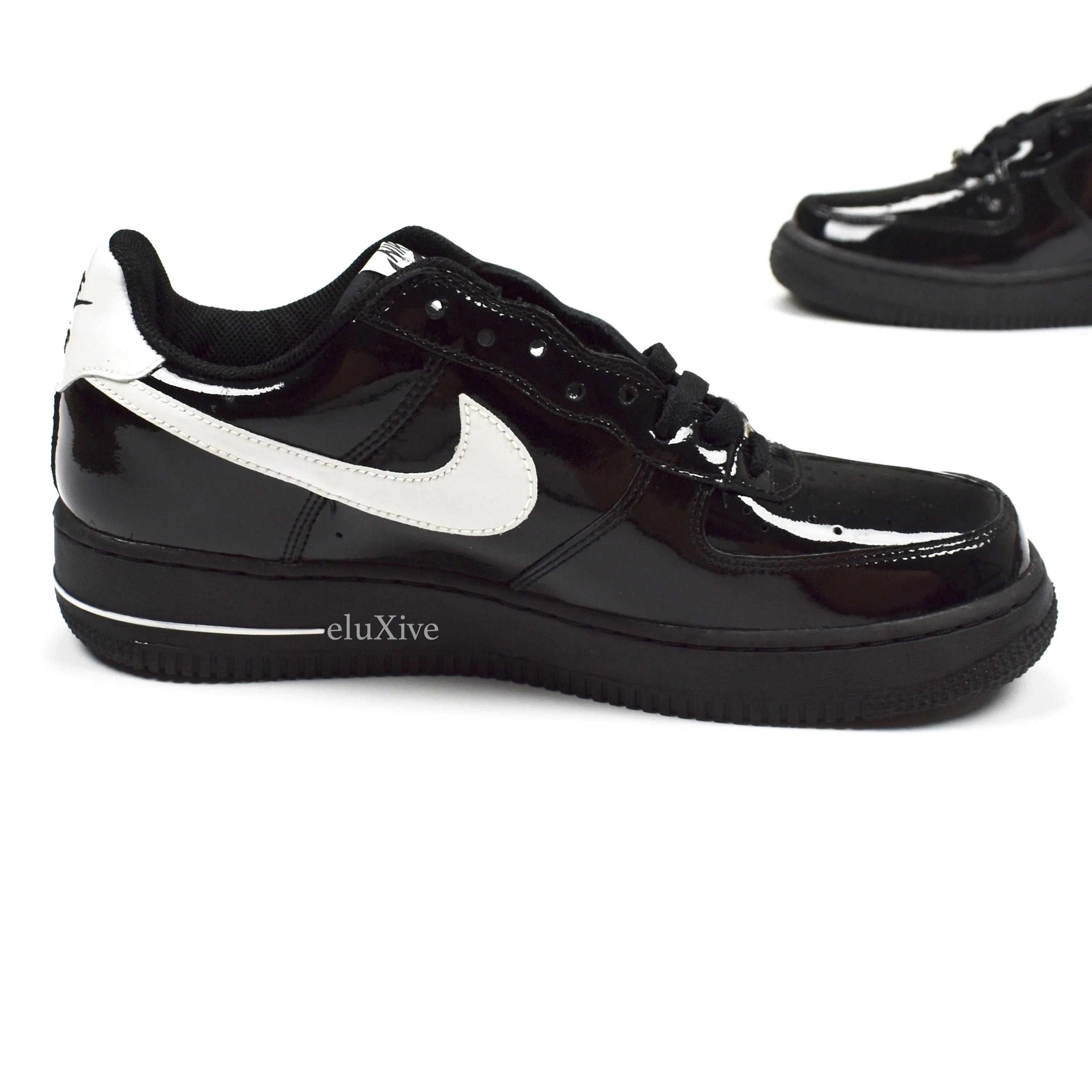 Nike - Air Force 1 Low Patent Leather (Black/White)