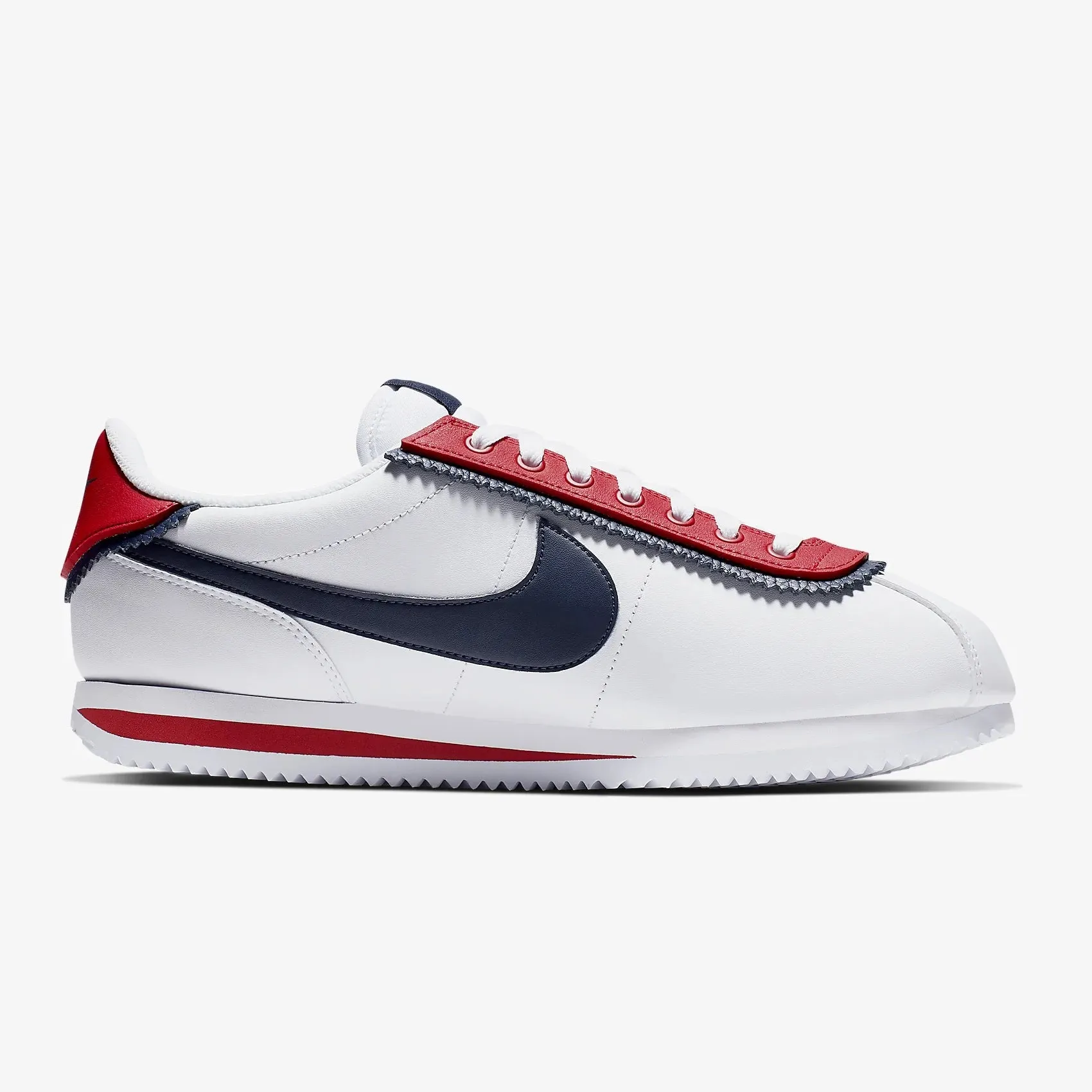 Nike Cortez Basic SE (White/University Red/White/Obsidian)