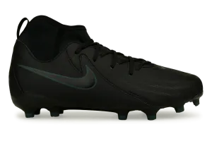 Nike Kids Phantom Luna II Academy FG/MG Black/Deep Jungle