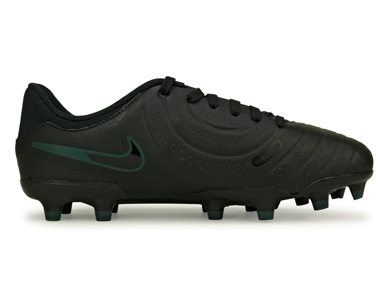 Nike Kids Tiempo Legend 10 Academy FG Black/Deep Jungle