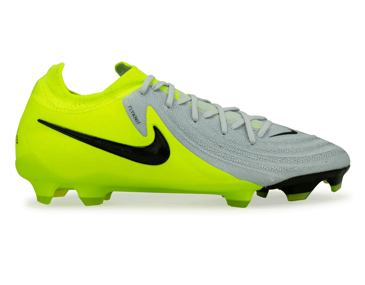 Nike Men's Phantom GX II Pro FG Silver/Black/Volt