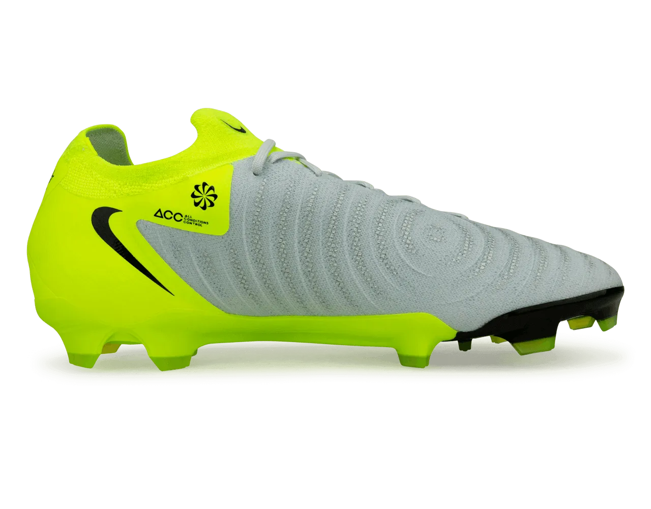 Nike Men's Phantom GX II Pro FG Silver/Black/Volt