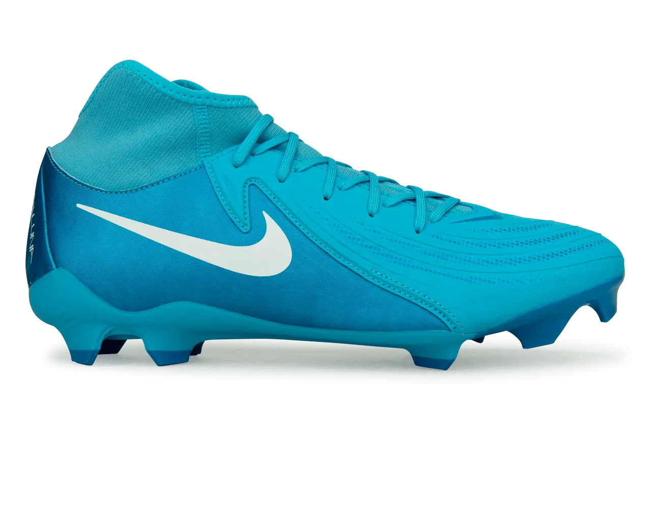 Nike Men's Phantom Luna II Academy FG/MG Blue Fury/White