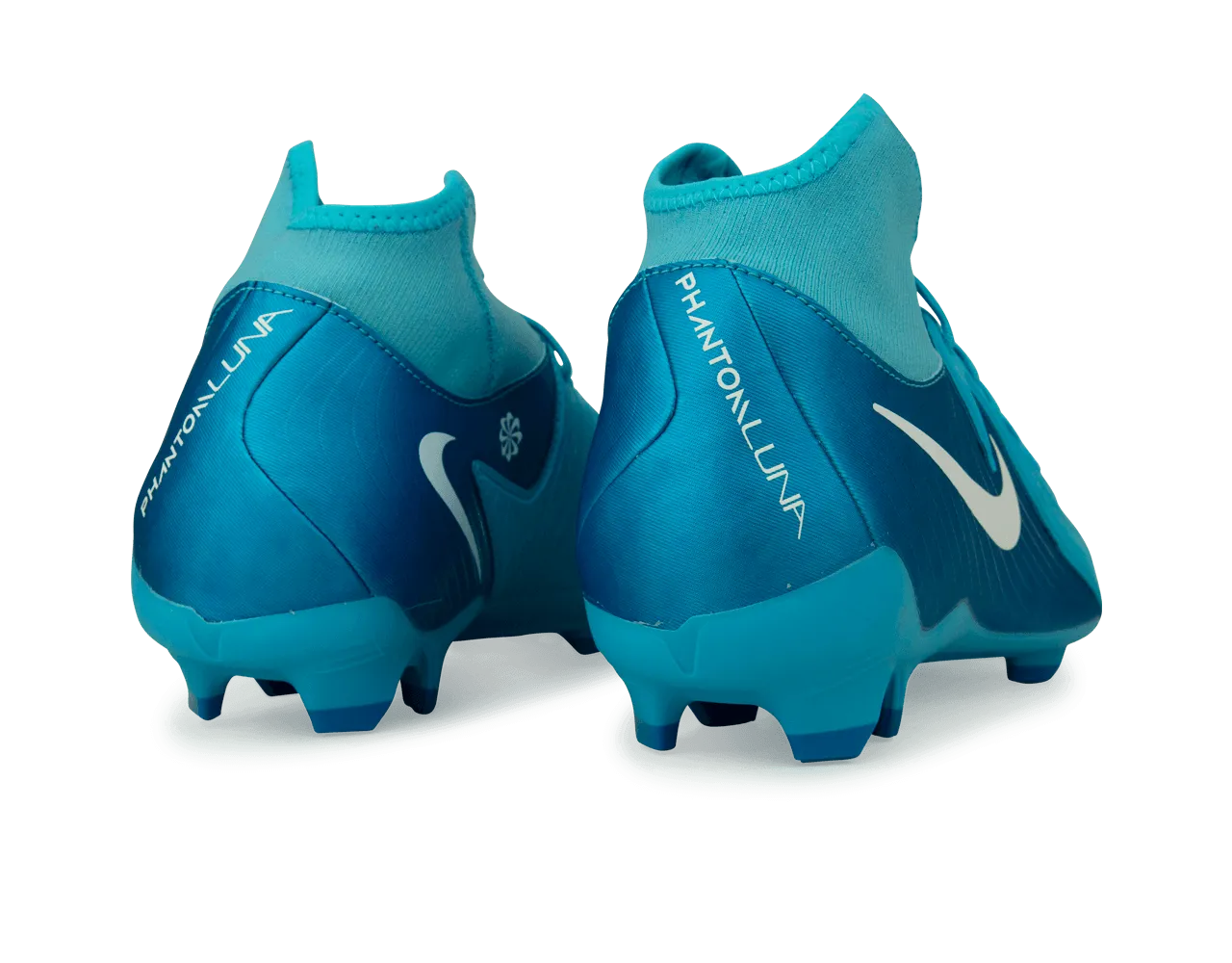 Nike Men's Phantom Luna II Academy FG/MG Blue Fury/White
