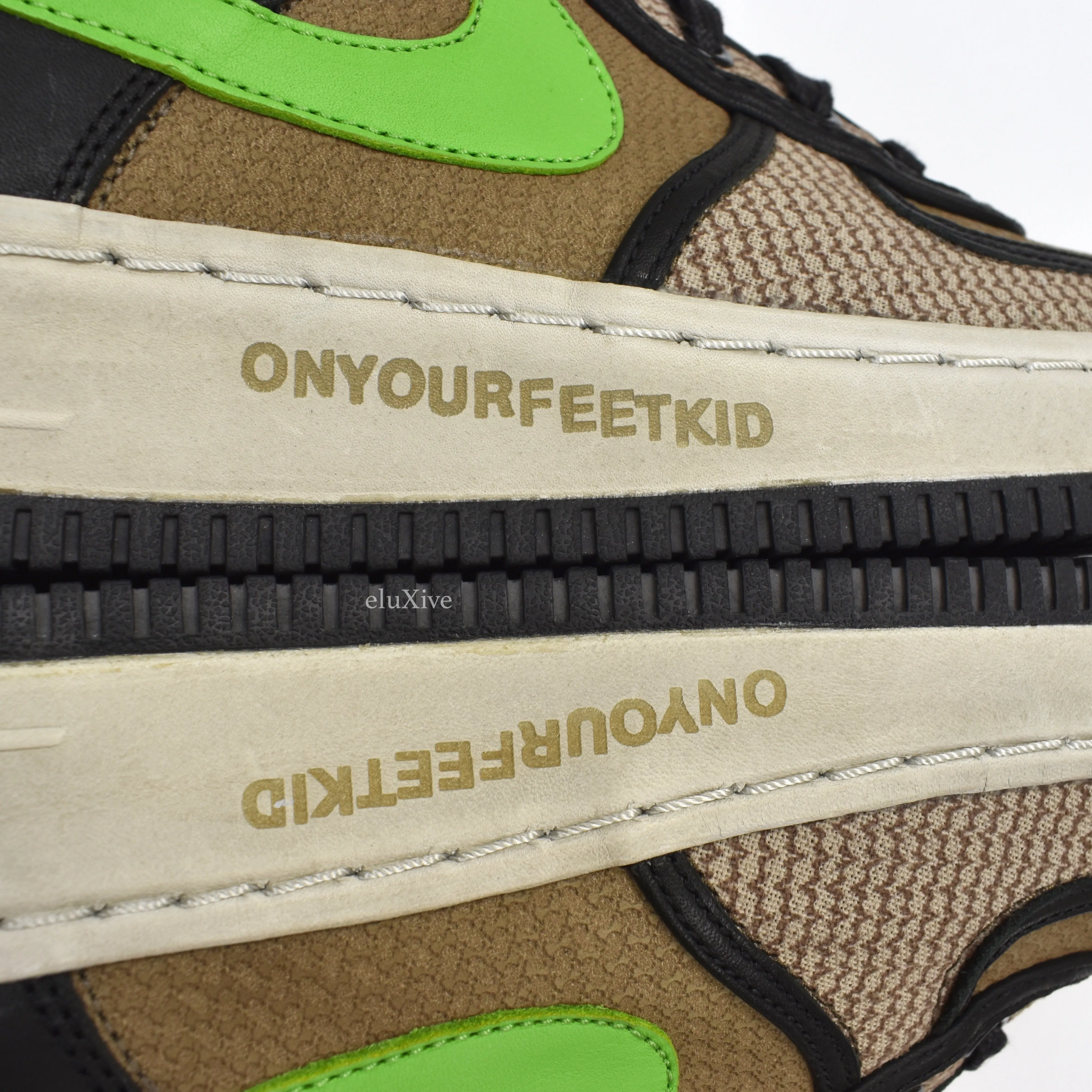 Nike x Undefeated - Air Force 1 Inside Out 'OnYourFeetKid'