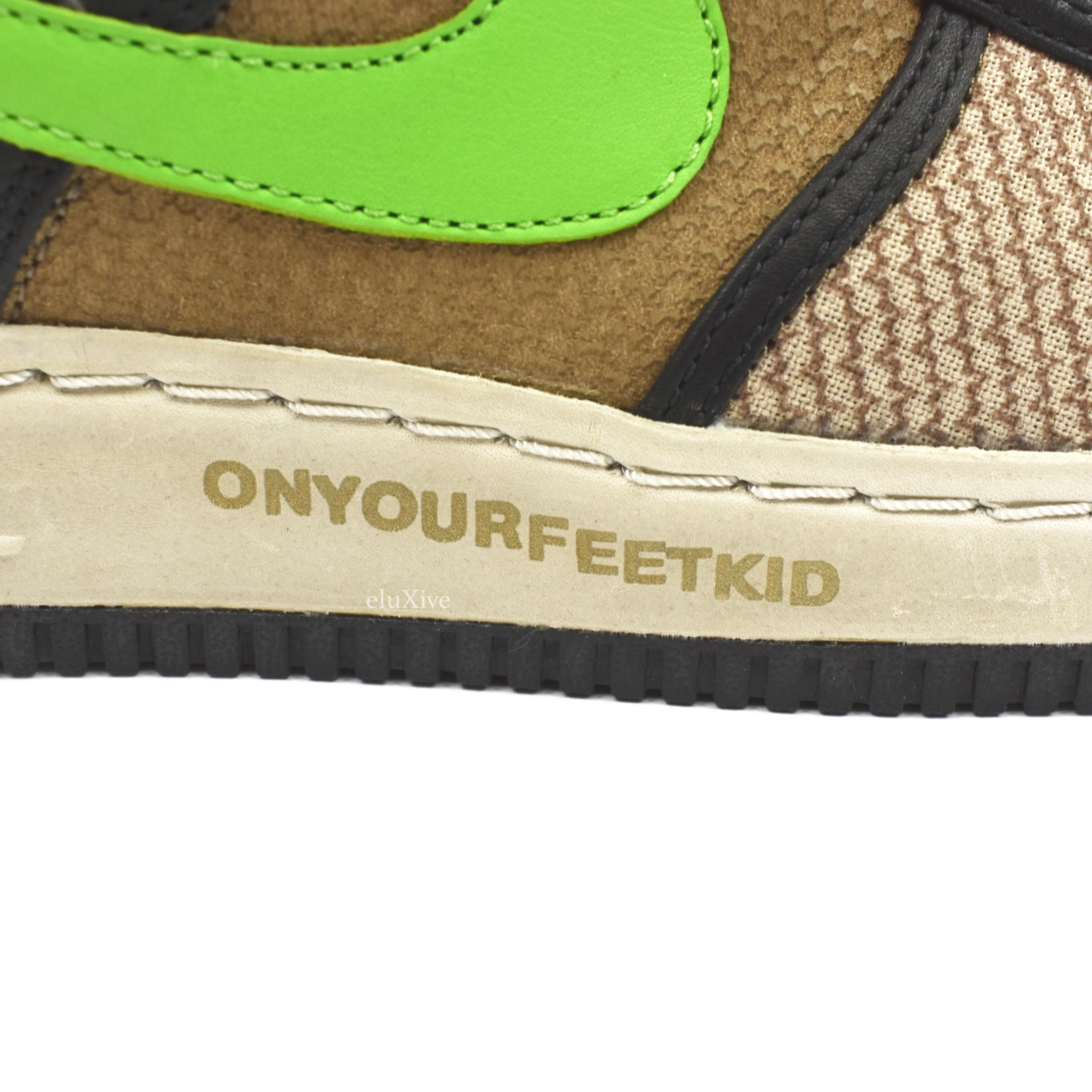 Nike x Undefeated - Air Force 1 Inside Out 'OnYourFeetKid'
