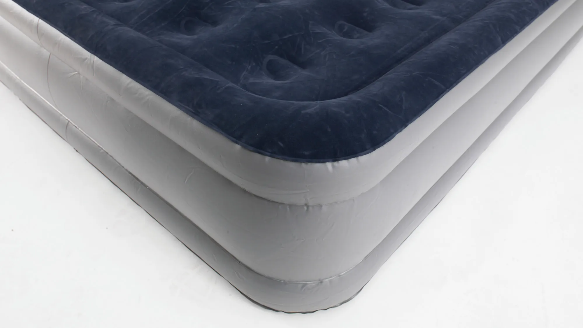 Outwell Superior Double with Built-In Pump Navy Night/Grey | Buy Outwell Superior Double with Built-In Pump Navy Night/Grey here | Outnorth