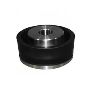 Piston Black Rubber Bonded 5 in