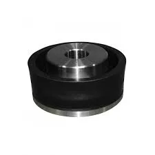 Piston Black Rubber Bonded 5 in