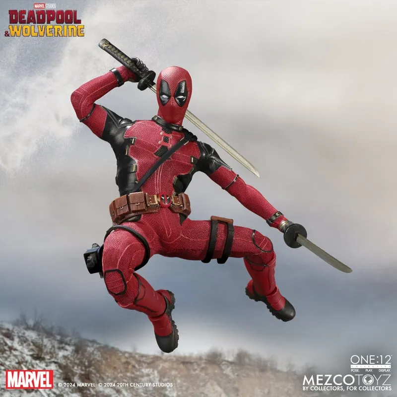 PRE-ORDER: Mezcotoyz Deadpool & Wolverine: Deadpool Deluxe Edition One:12 Collective Action Figure