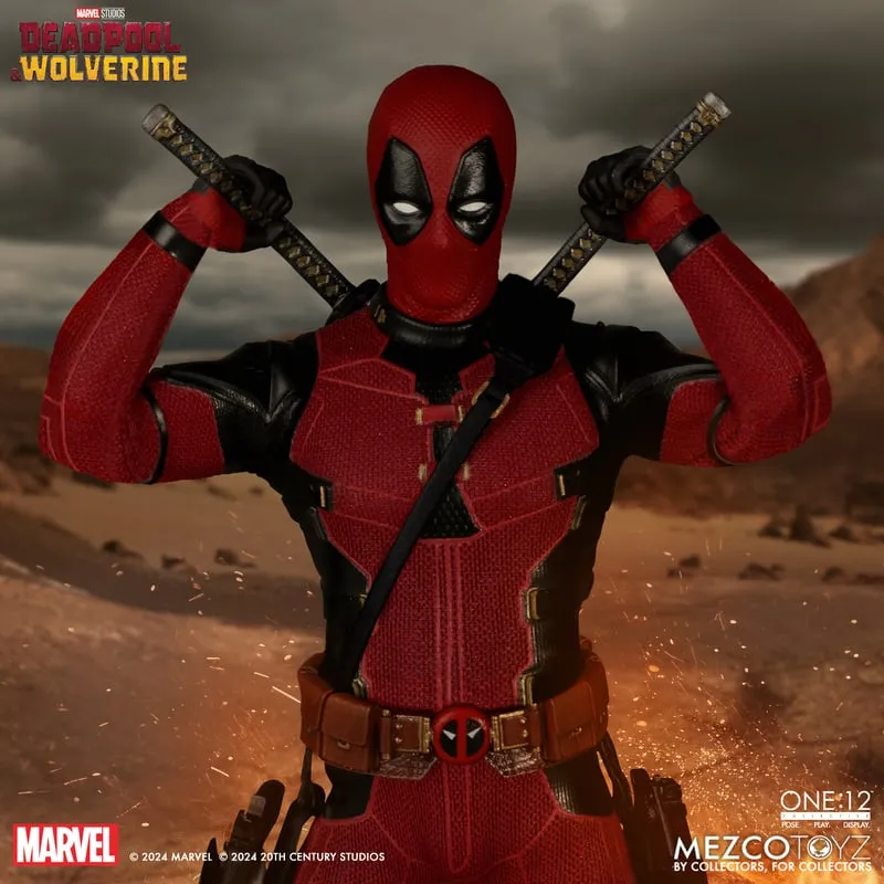 PRE-ORDER: Mezcotoyz Deadpool & Wolverine: Deadpool Deluxe Edition One:12 Collective Action Figure