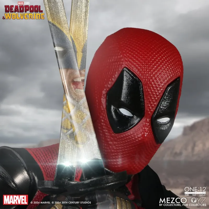 PRE-ORDER: Mezcotoyz Deadpool & Wolverine: Deadpool Deluxe Edition One:12 Collective Action Figure