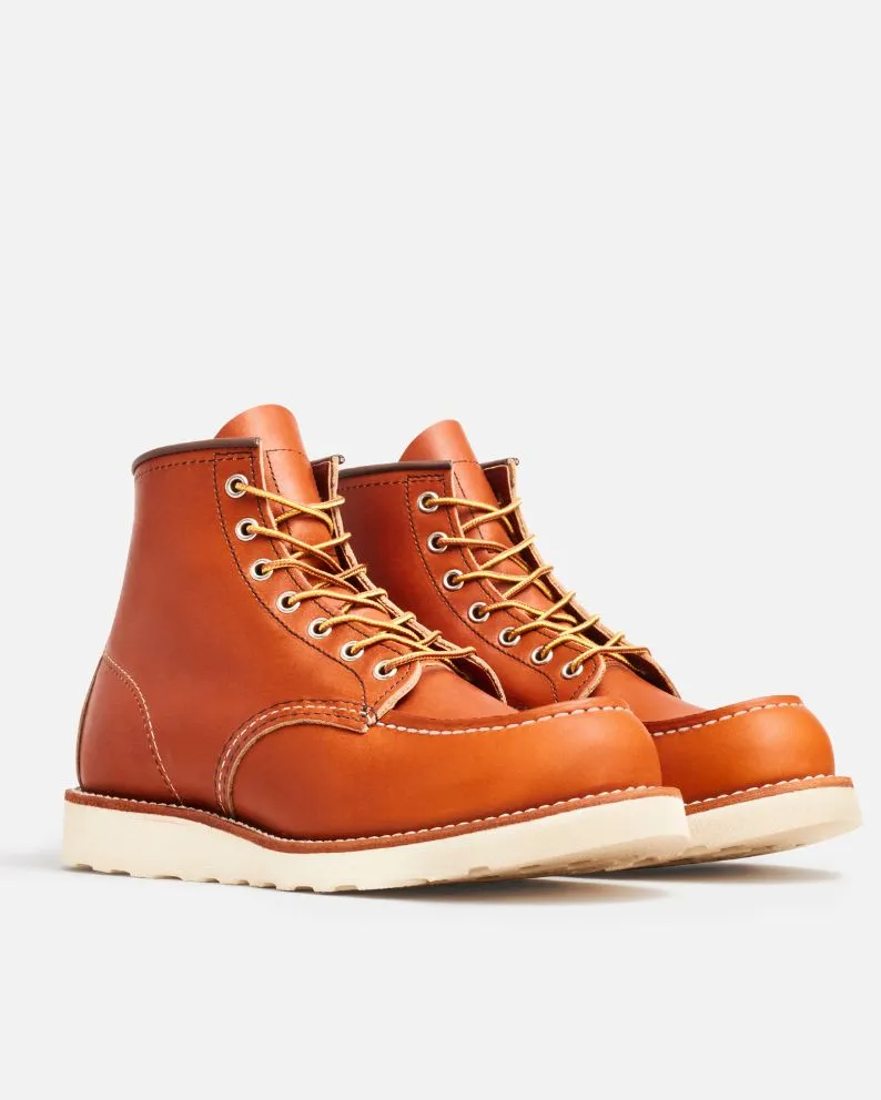 Red Wing Classic Moc Toe Men's 6-Inch Boot - 875 - Tan