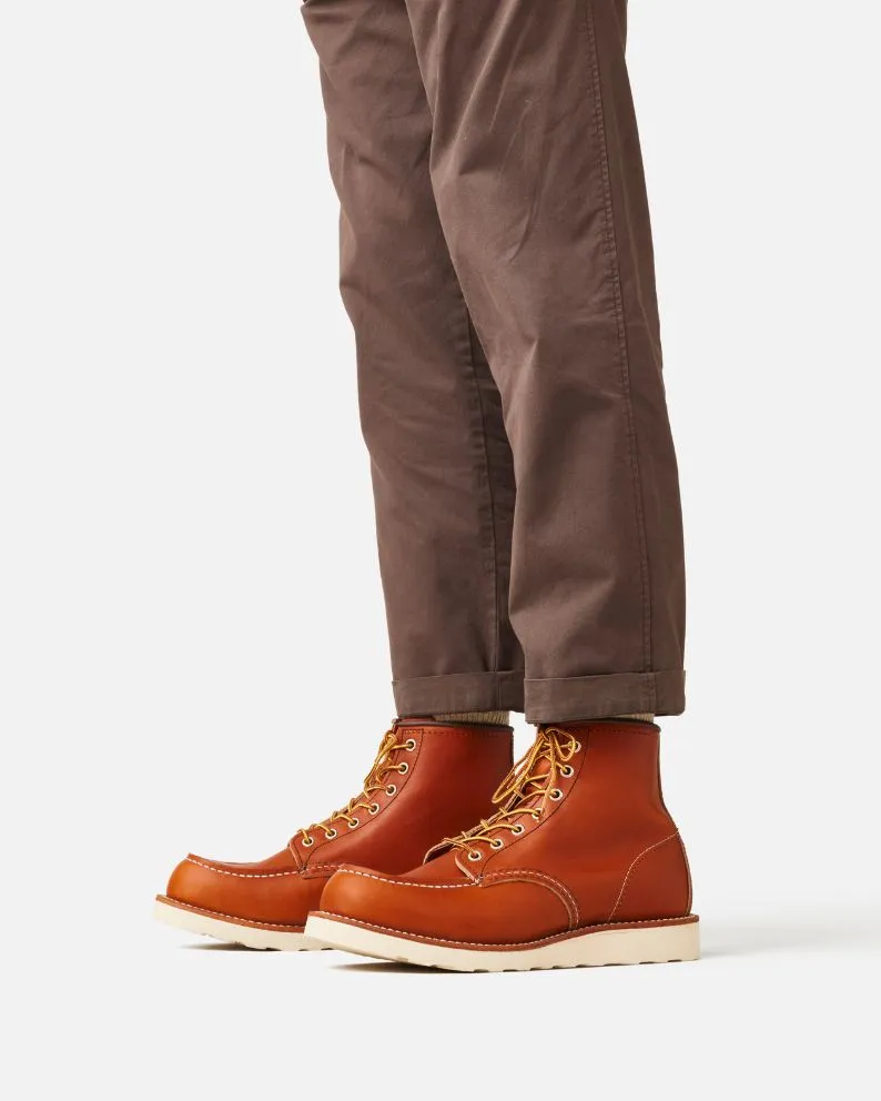 Red Wing Classic Moc Toe Men's 6-Inch Boot - 875 - Tan