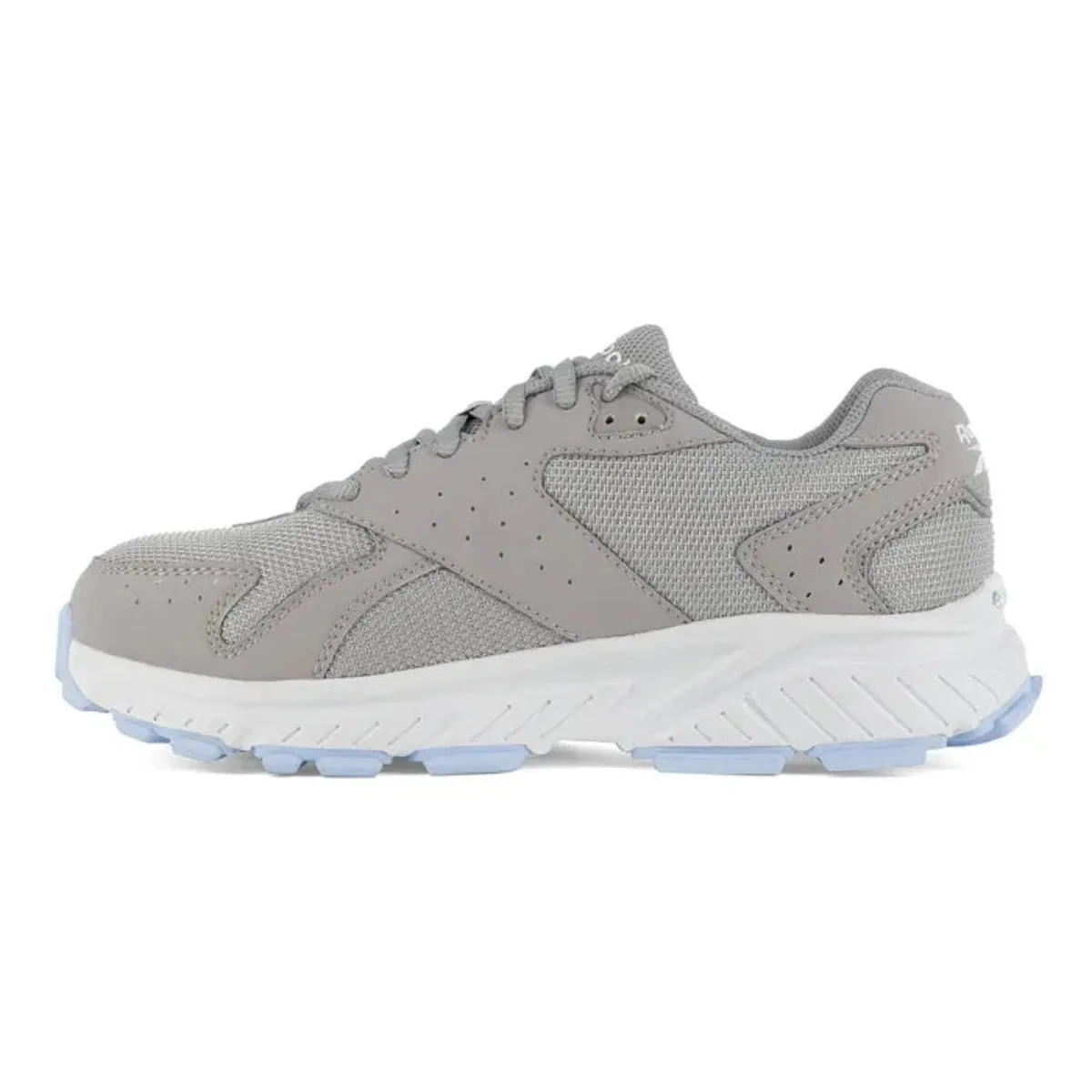 Reebok Women's RB362 Steel Toe EH Athletic Work Shoe in Grey Powder Blue