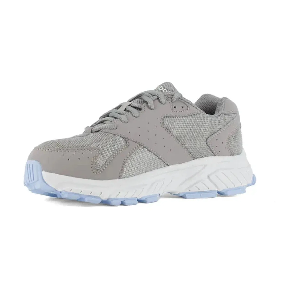 Reebok Women's RB362 Steel Toe EH Athletic Work Shoe in Grey Powder Blue