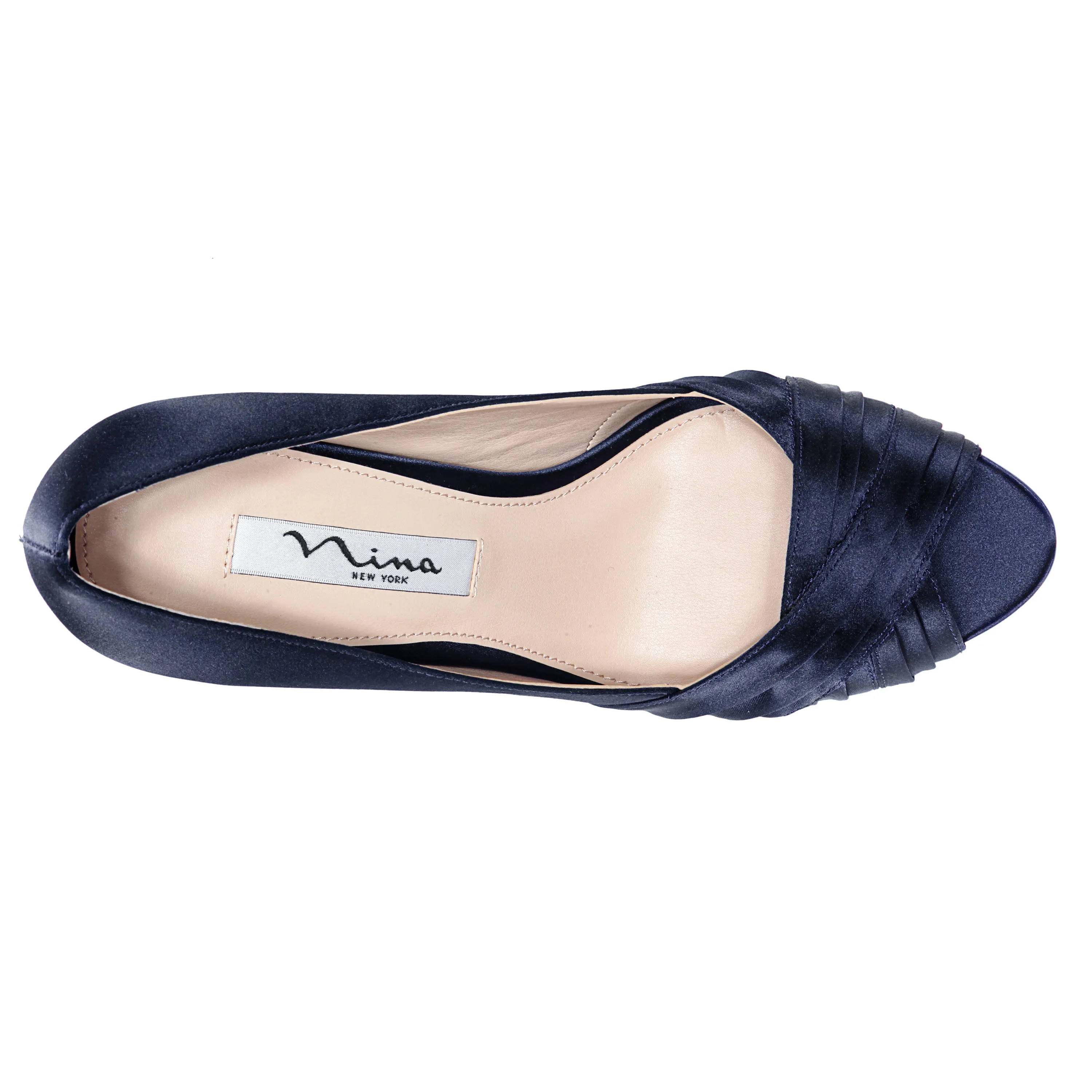 RHIYANA-NEW NAVY SATIN