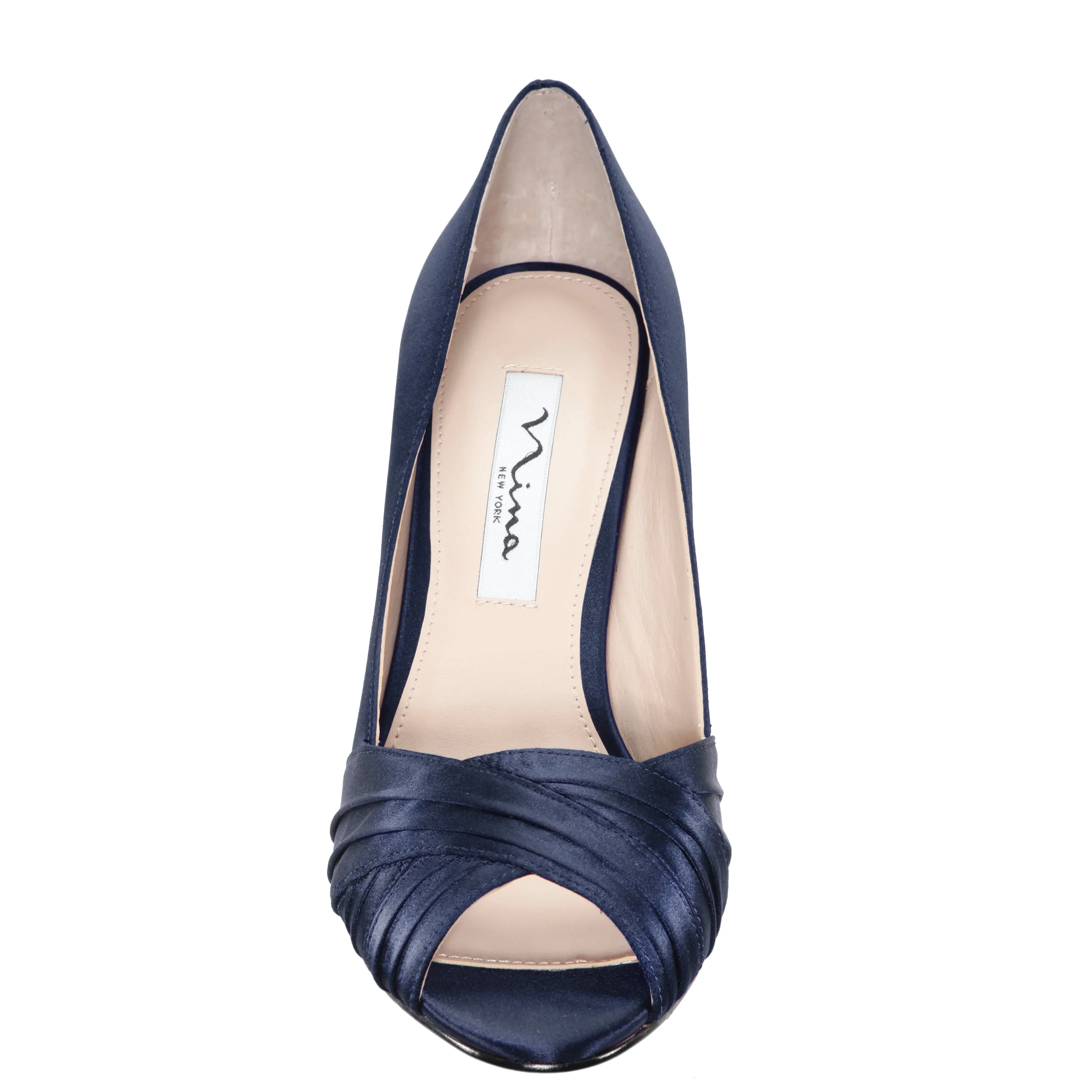 RHIYANA-NEW NAVY SATIN