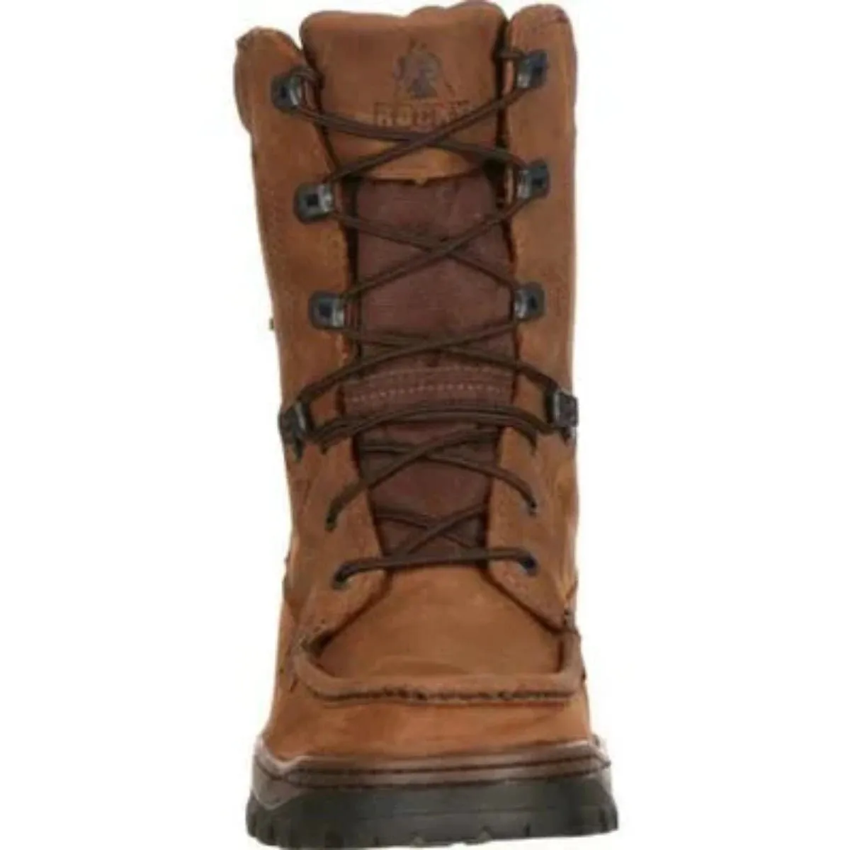 Rocky Outback Men's Gore-Tex Waterproof Soft Toe Work Boots Fq0008729 In Brown