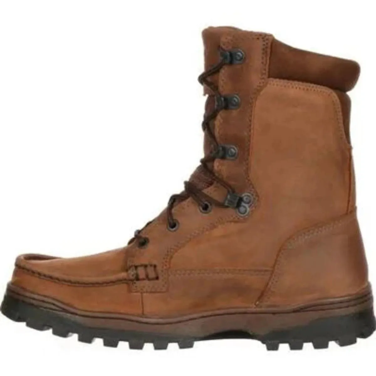 Rocky Outback Men's Gore-Tex Waterproof Soft Toe Work Boots Fq0008729 In Brown