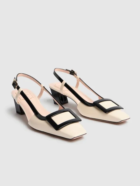 Roger Vivier   45mm Belle Vivier lacquered leather pump 
