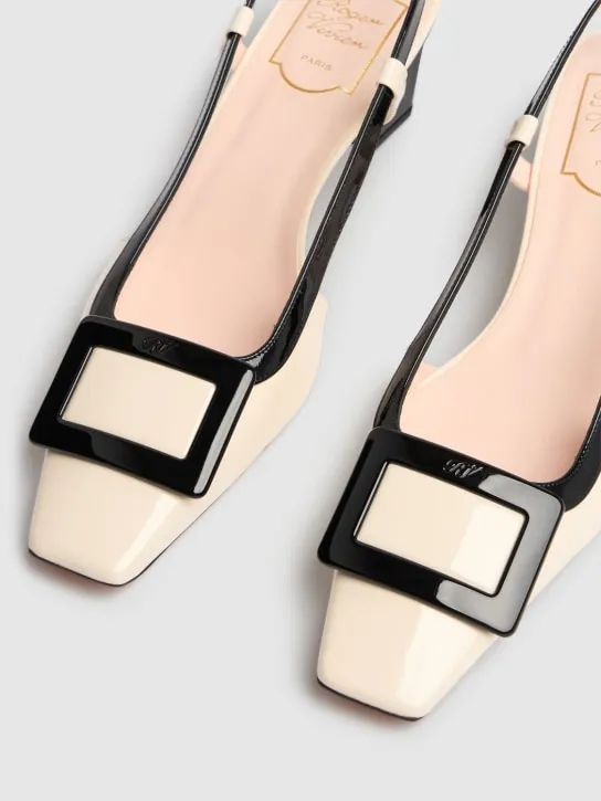 Roger Vivier   45mm Belle Vivier lacquered leather pump 