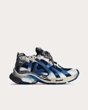 Runner Gradient Beige / Navy / Grey Low Top Sneakers