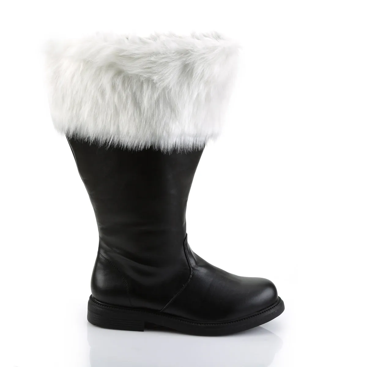 Santa Wide Calf Fur Boots