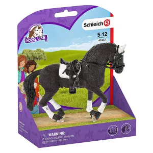 Schleich Horse Club Frisian Stallion Riding Tournament Figure