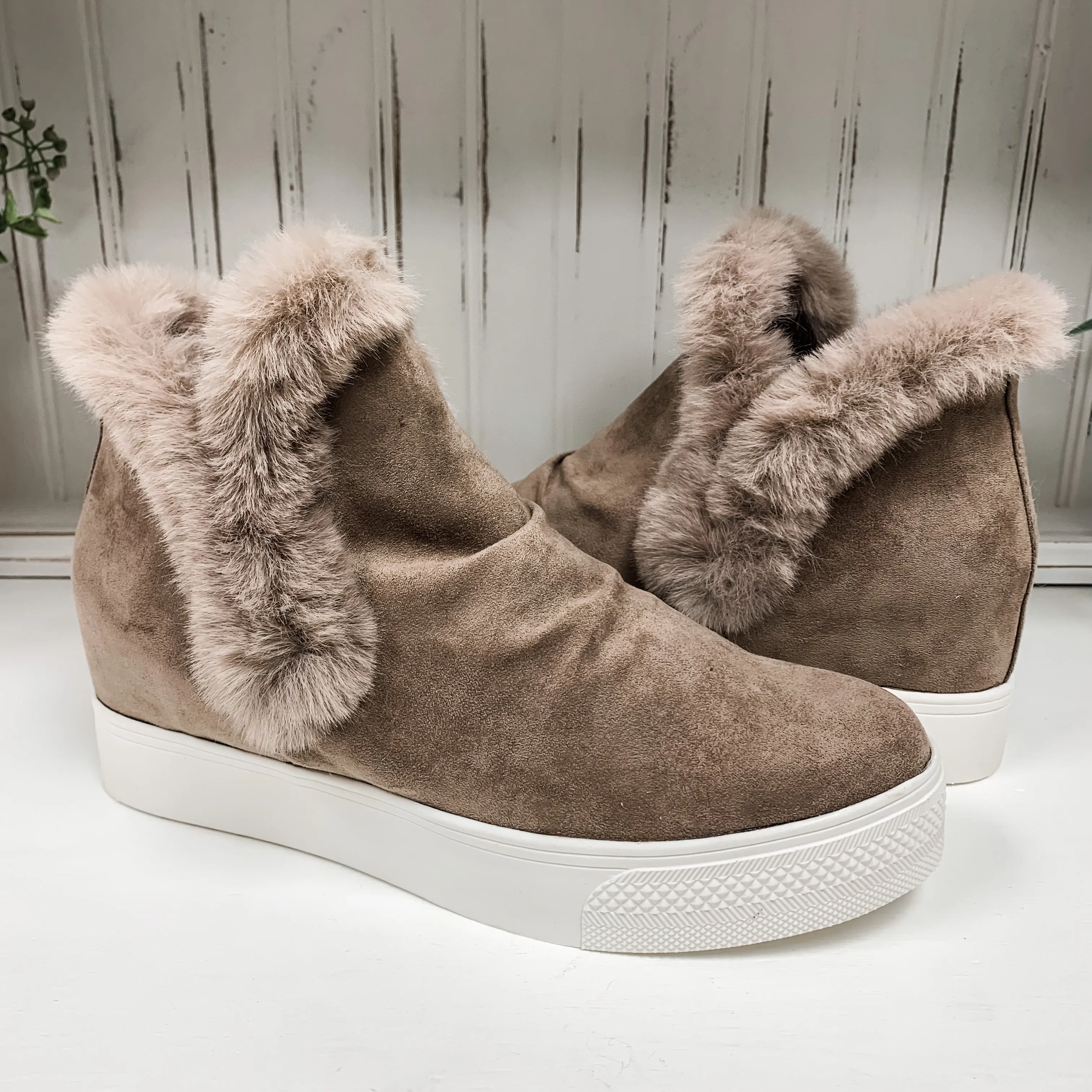 Shantell Boot- Taupe