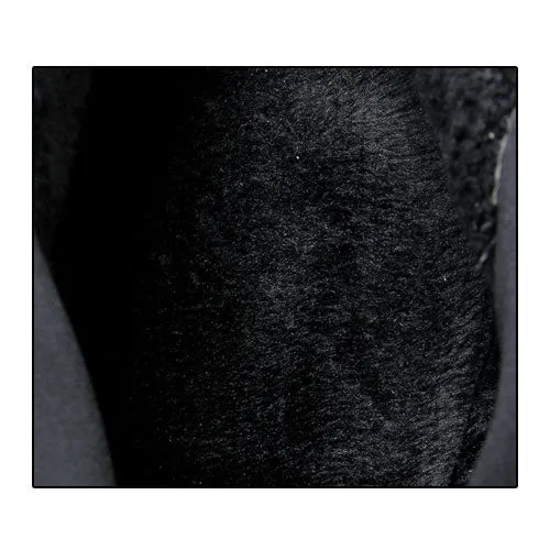 Sleek Suede Mid-Calf Boots - Versatile Elegance with Pointy Toe & Block Heel