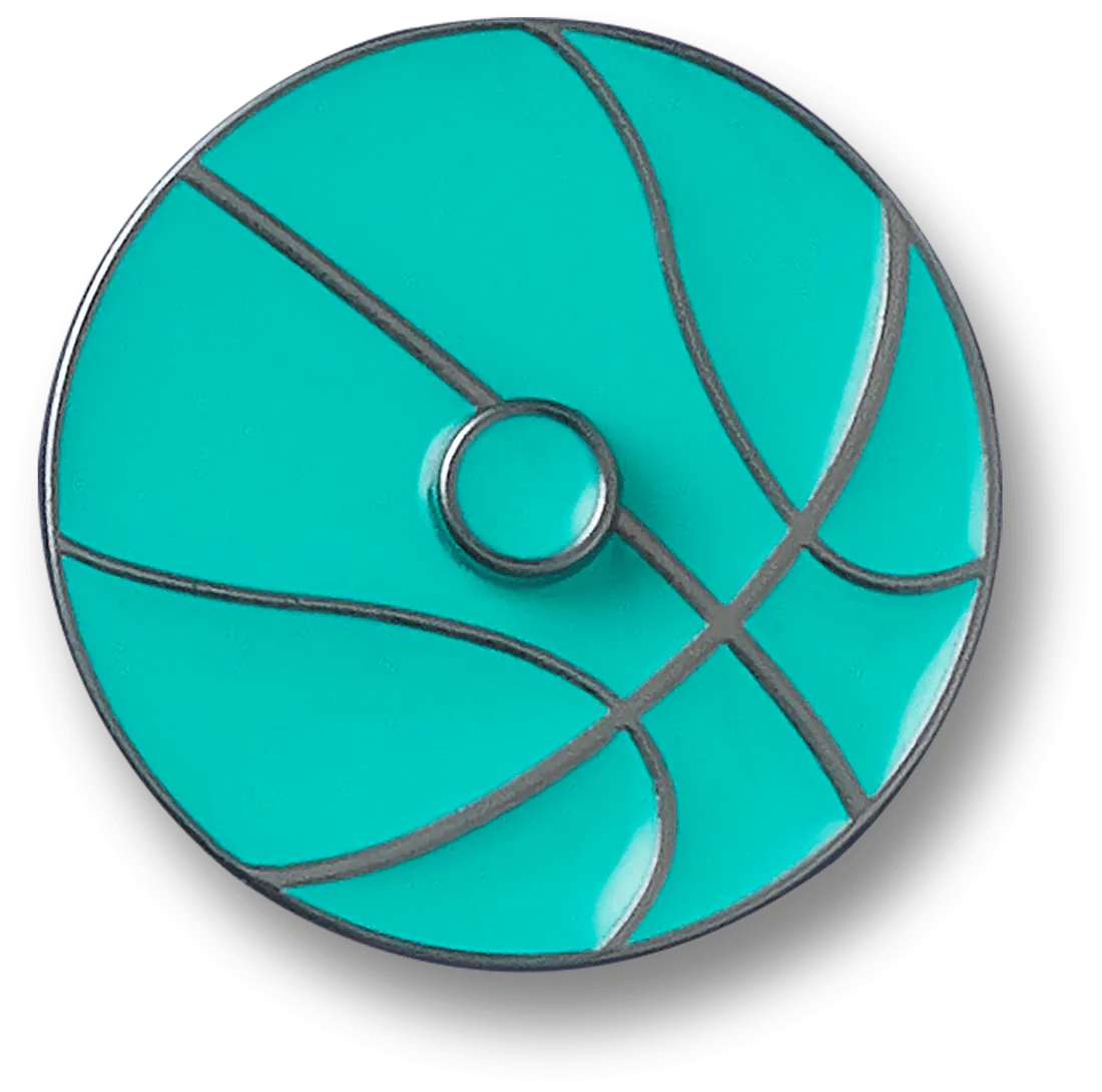 Spinning Basketball Jibbitz