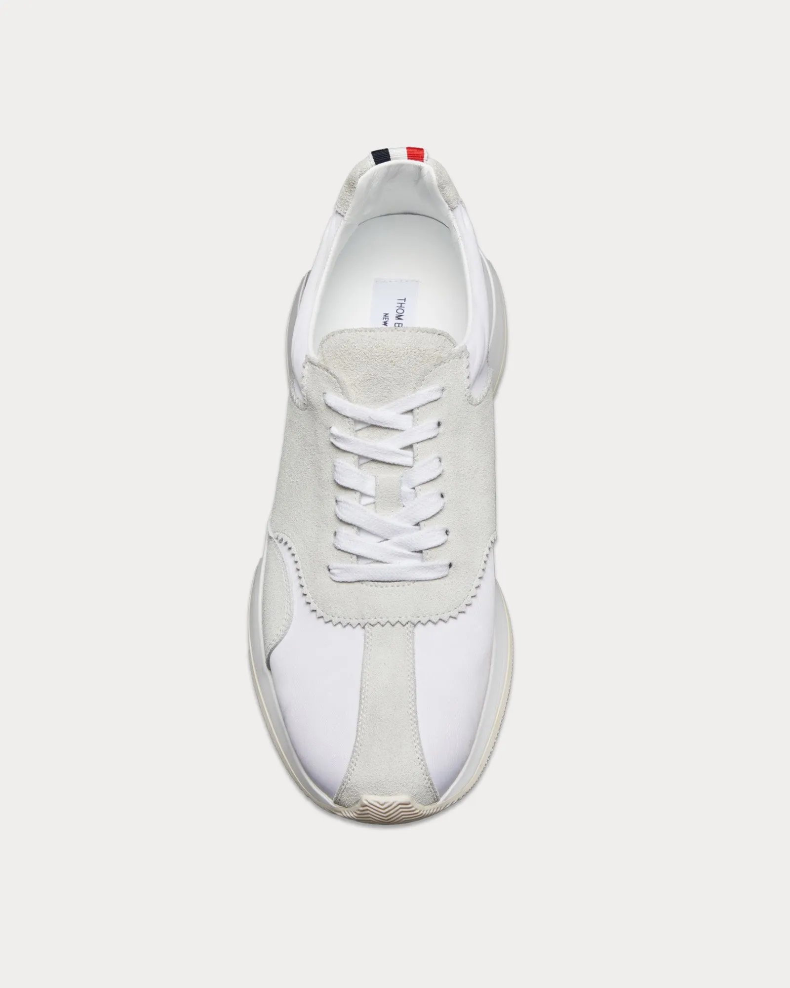 Sprinter Nylon White Low Top Sneakers
