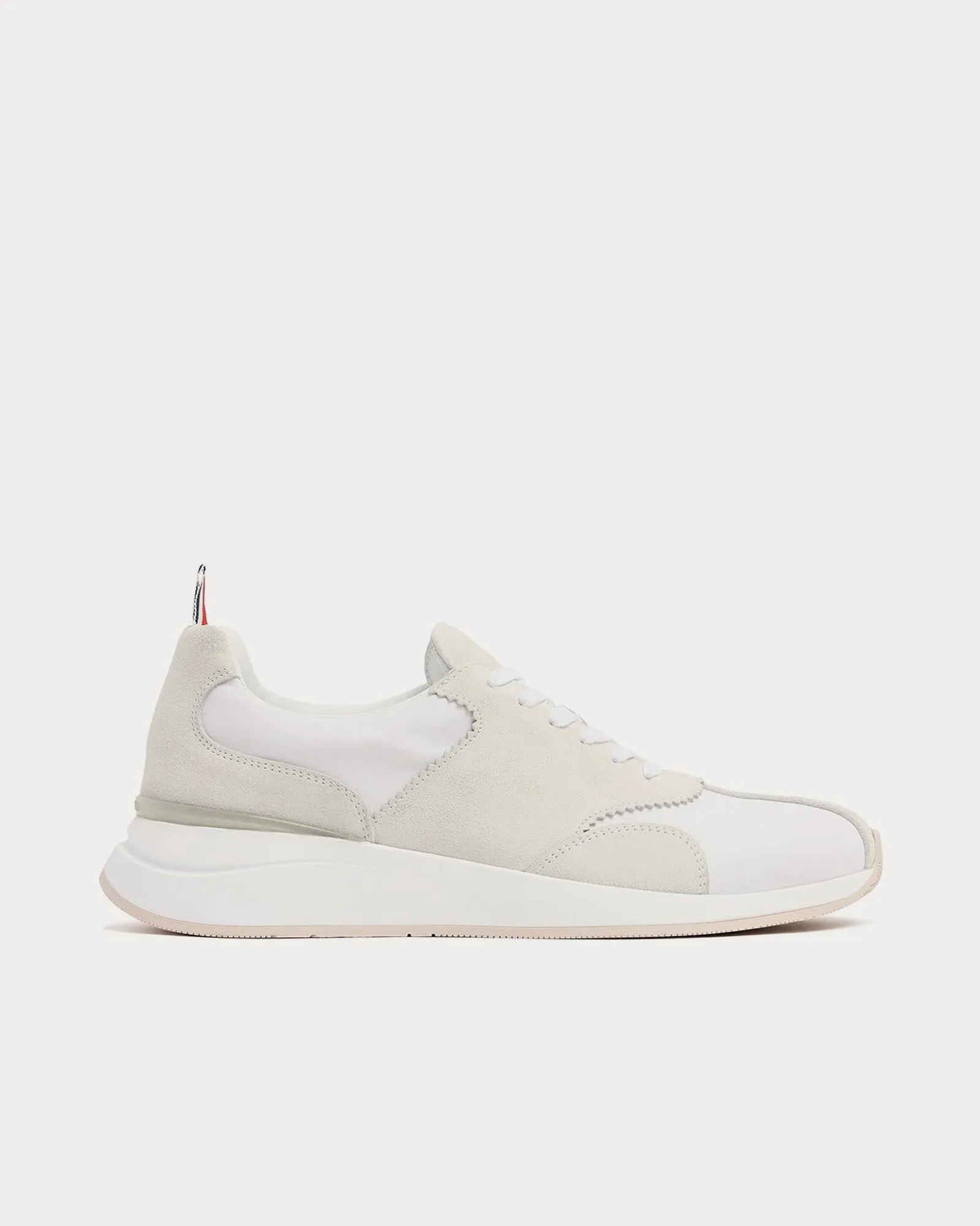 Sprinter Nylon White Low Top Sneakers