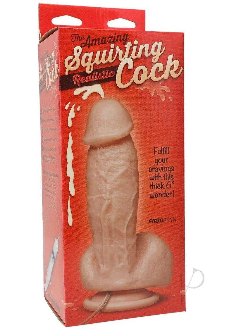 Squirting Realistic Cock