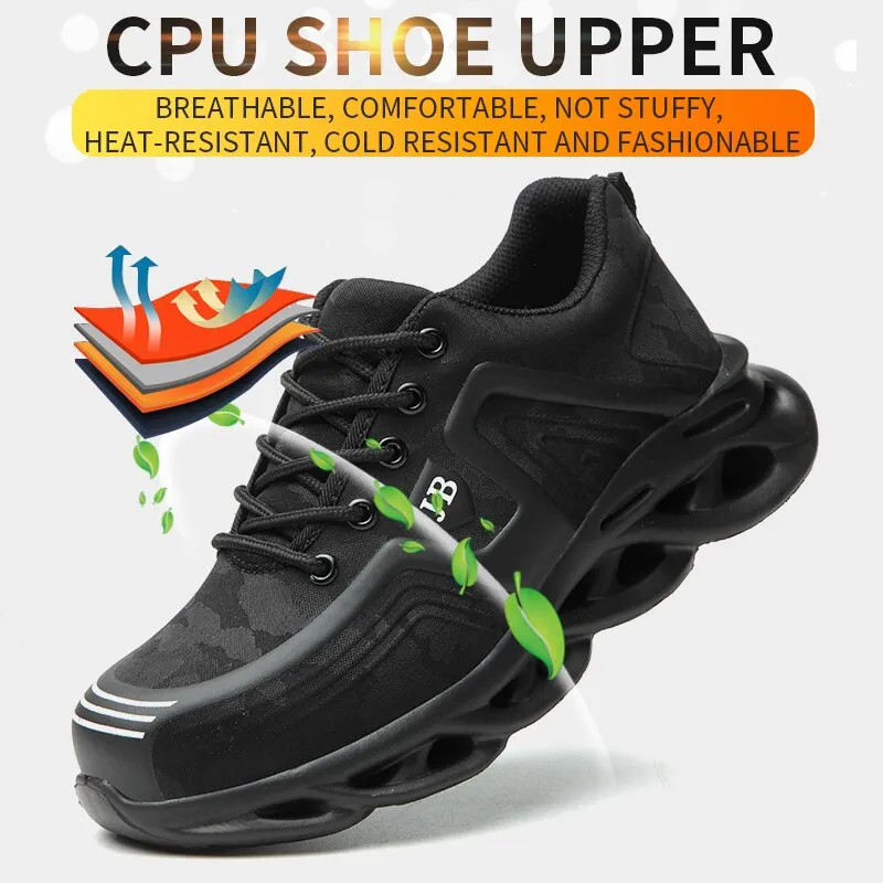 Staleneus Safety Shoes Men Women Steel Toe Cap Male Footwear Industrial Indestructible Construction Working Shoes Sneakers Boots