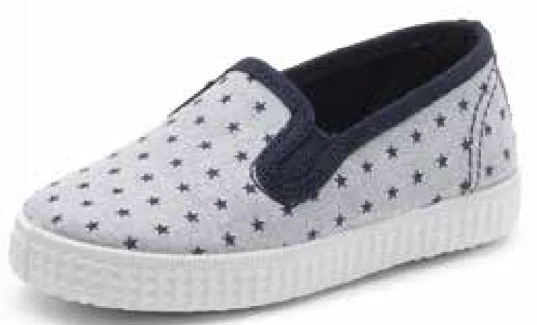 Star Print Slip-On Shoe