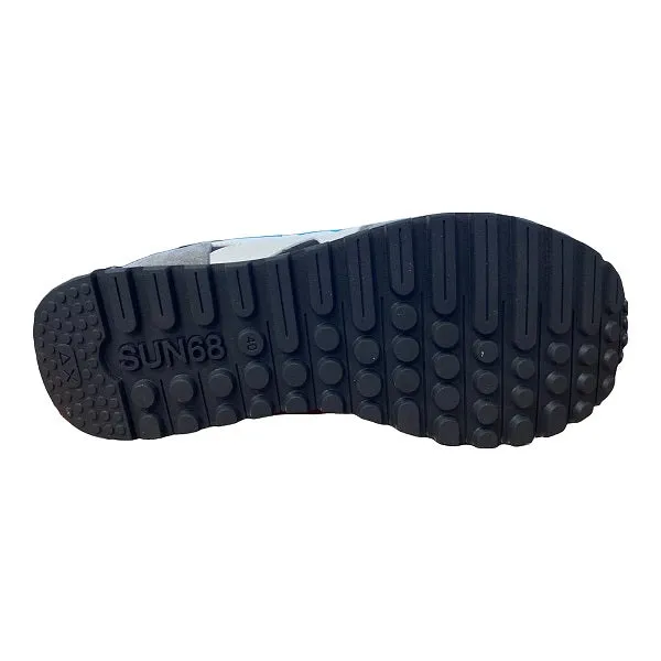 Sun68 sneakers da uomo Jaki Party Multicolors Z32116 3411 grigio medio-nero